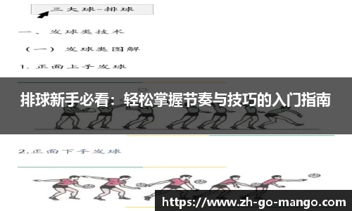 排球新手必看：轻松掌握节奏与技巧的入门指南